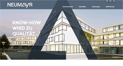 Desktop Screenshot of neumayr.de